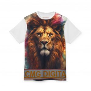 Unisex Tee - RCMG Digital Liongod Design - Image 2