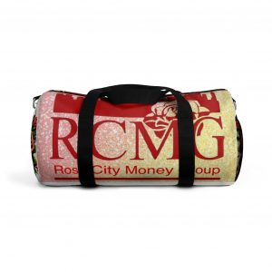 Stylish Duffel Bag - RCMG Rose City Money Group Design