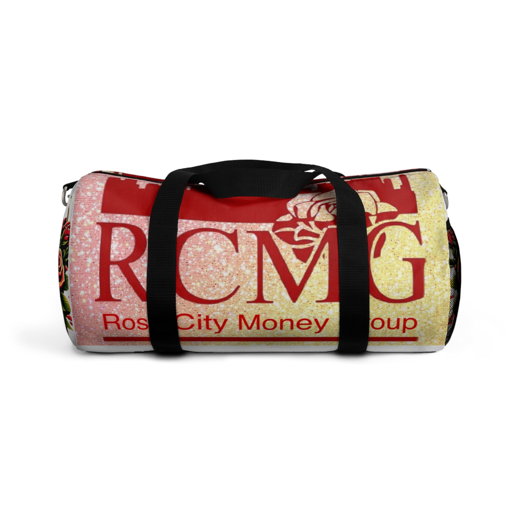 Stylish Duffel Bag - RCMG Rose City Money Group Design - Image 1