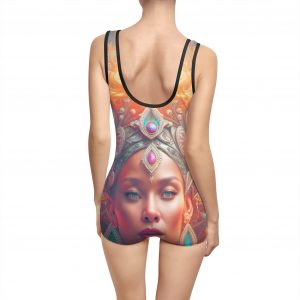 Women's Vintage Swimsuit (AOP) - Image 2