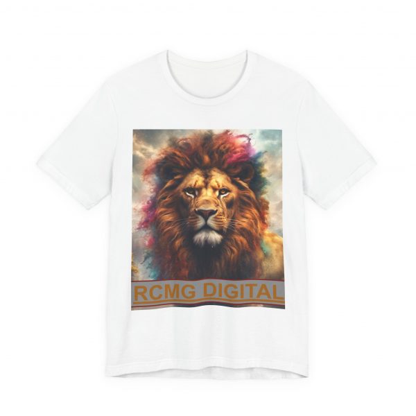 Lion Graphic Unisex Jersey Tee - RCMG Digital Art