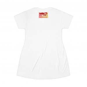 Majestic Lion T-Shirt Dress | Vibrant Art for Nature Lovers & Free Spirits - Image 2