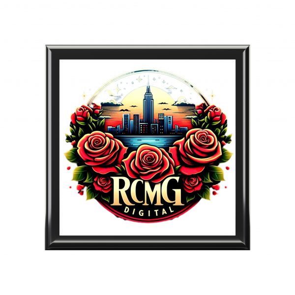 Stunning Rose-Inspired Jewelry Box | Perfect Gift for Her, Keepsake Organizer, Birthday, Wedding, Floral Decor