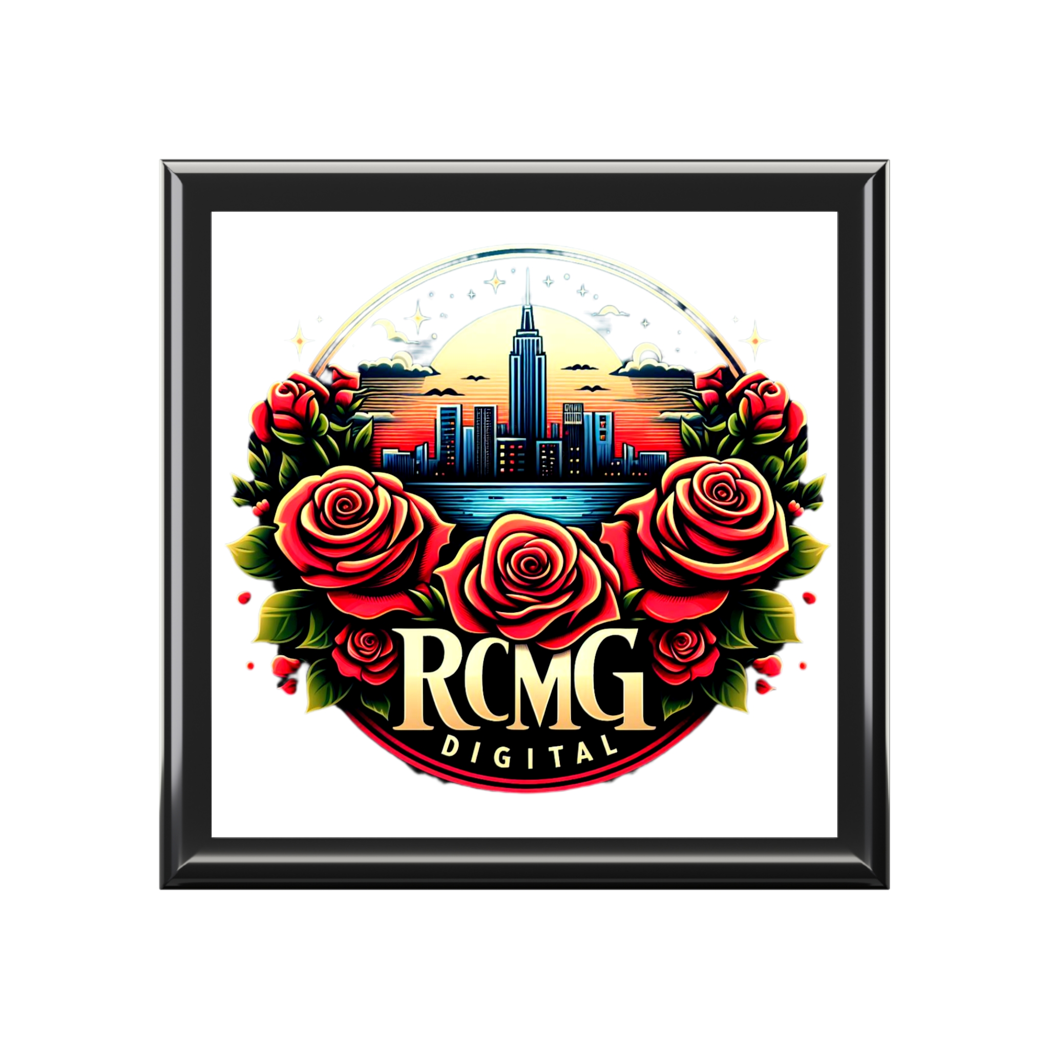 Stunning Rose-Inspired Jewelry Box | Perfect Gift for Her, Keepsake Organizer, Birthday, Wedding, Floral Decor - Image 1