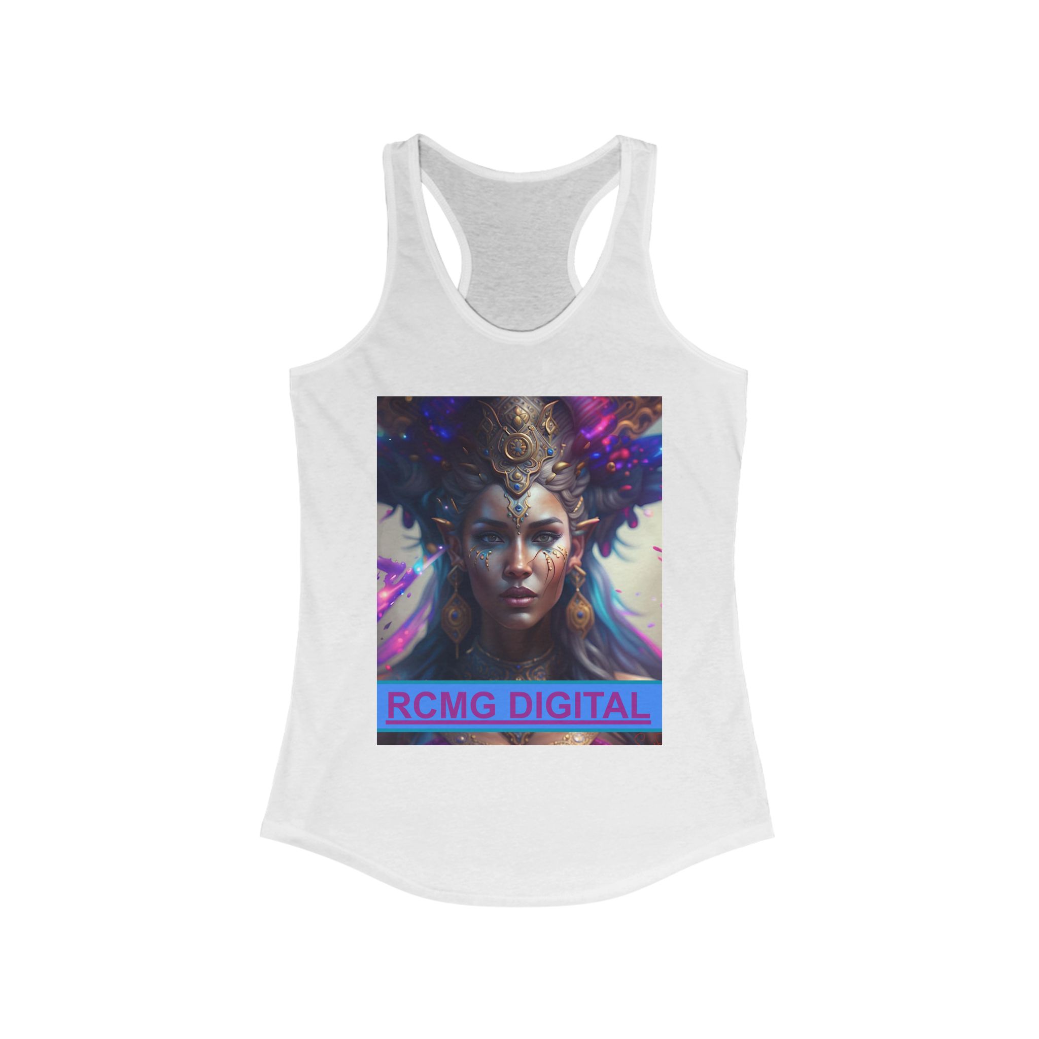 Vibrant Racerback Tank Top - Empower Your Style, Perfect for Festivals, Yoga, Casual Outings, Gift for Her - Image 1